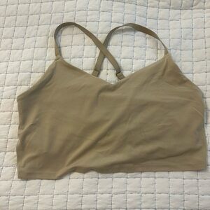 Offline by Aerie Women's Tan Sports Bra